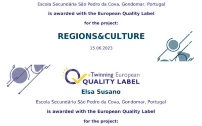 ESSPC recebe o Selo Europeu de Qualidade eTwinning